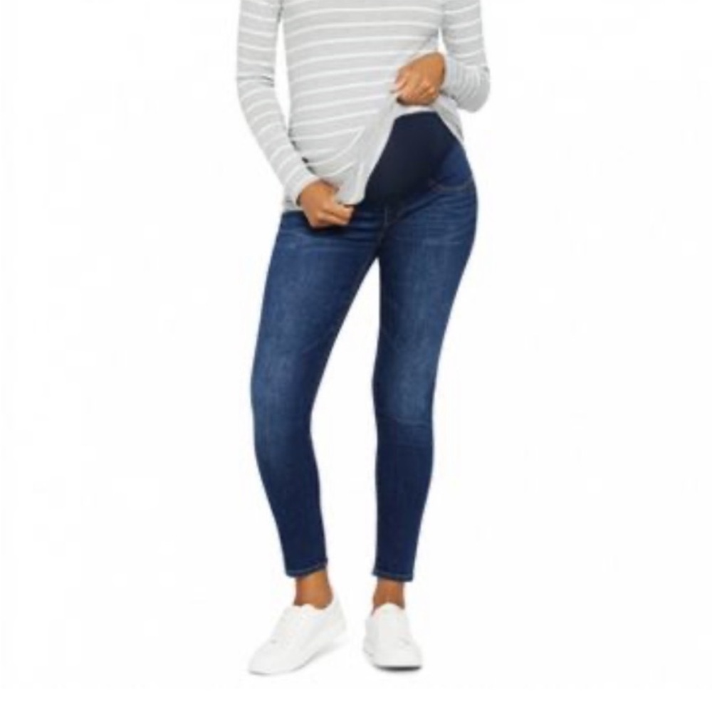 *SOLD* Indigo Blue Jeggings High-Waisted Stretchy Blue